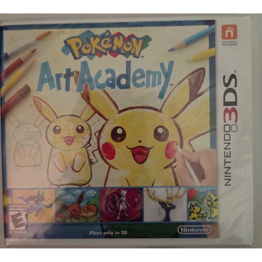 NEW SEALED Pokémon Art Academy for 3DS Nintendo